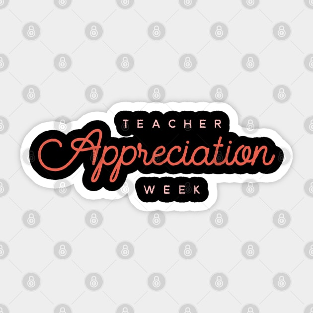 Teacher appreciation week Sticker by Dream Store